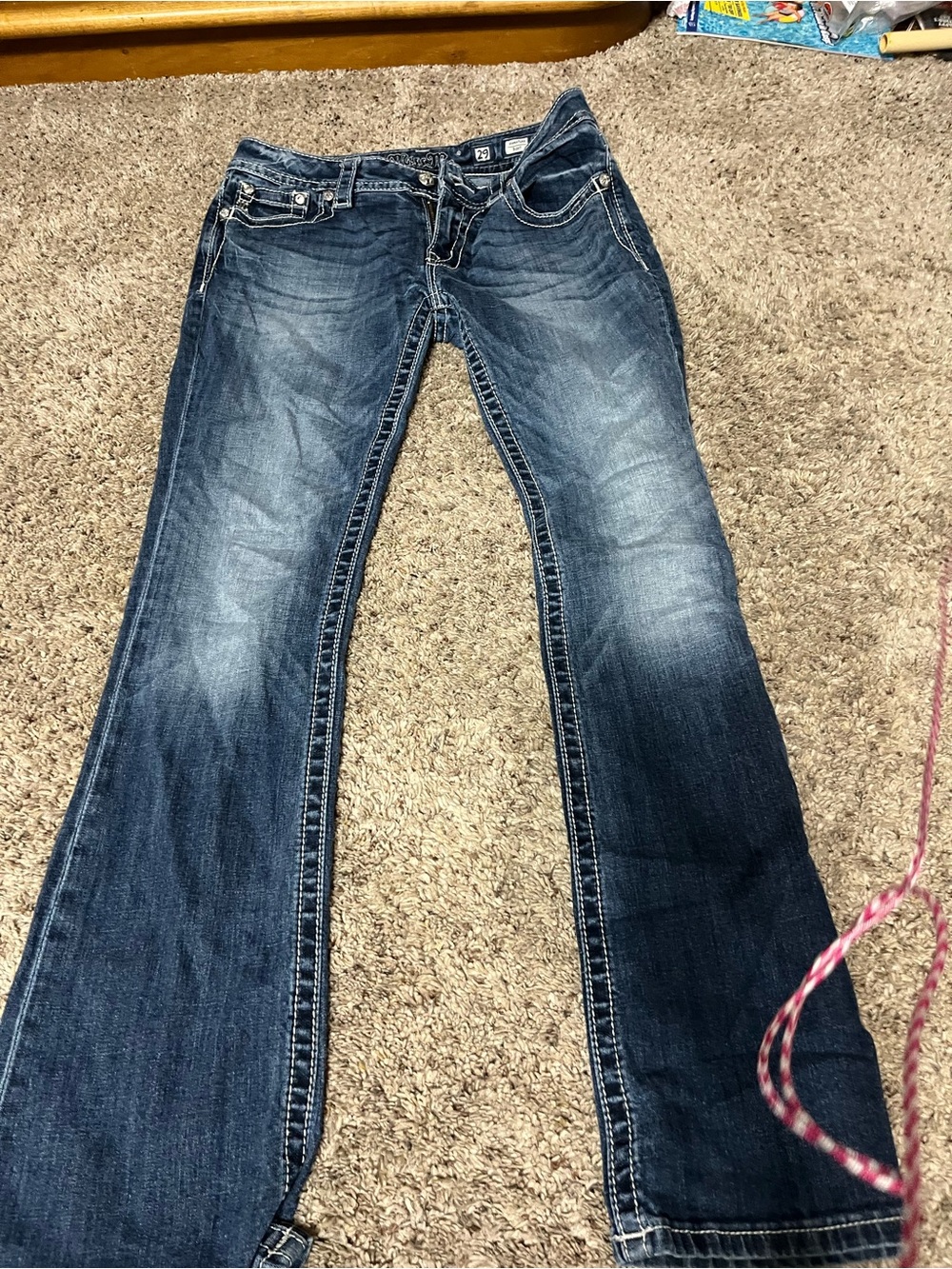 Miss Me Women's Dark Blue Bootcut Jeans